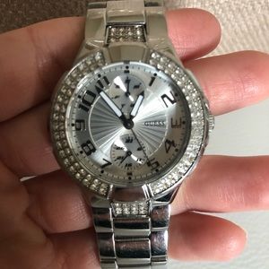 Guess watch silver